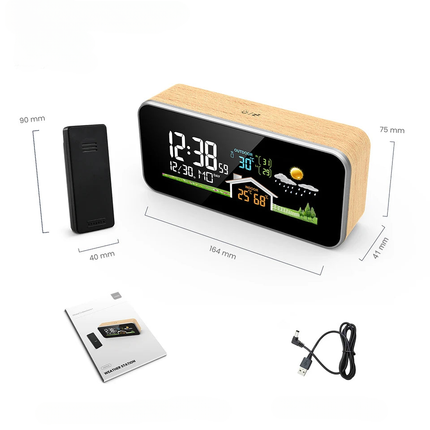 Älykäs herätyskello sääasemalla