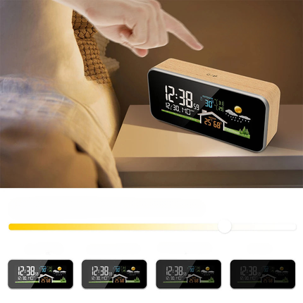 Älykäs herätyskello sääasemalla