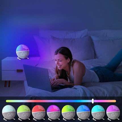 Digitaalinen sarastusvalo ja herätyskello