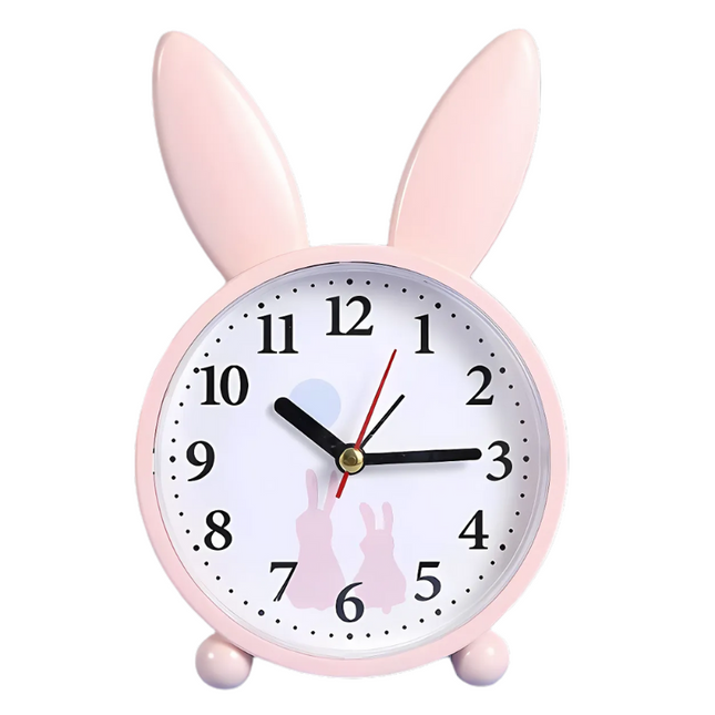 Lasten analoginen herätyskello pupunkorvilla