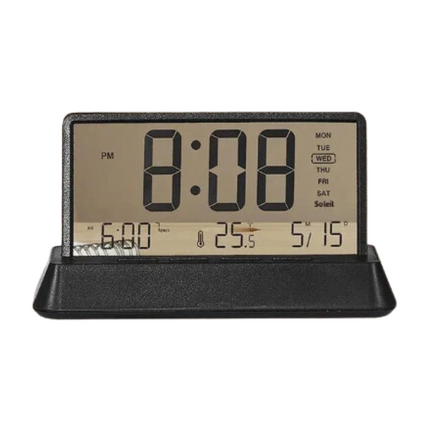 Digitaalinen herätyskello lämpömittarilla