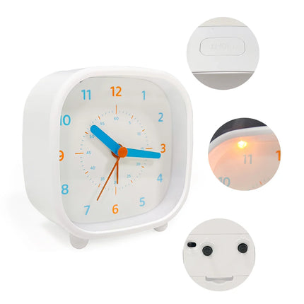 Lasten analoginen herätyskello kouluikäiselle