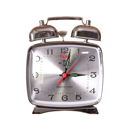 Vanhanajan mekaaninen kaksoiskello herätyskello