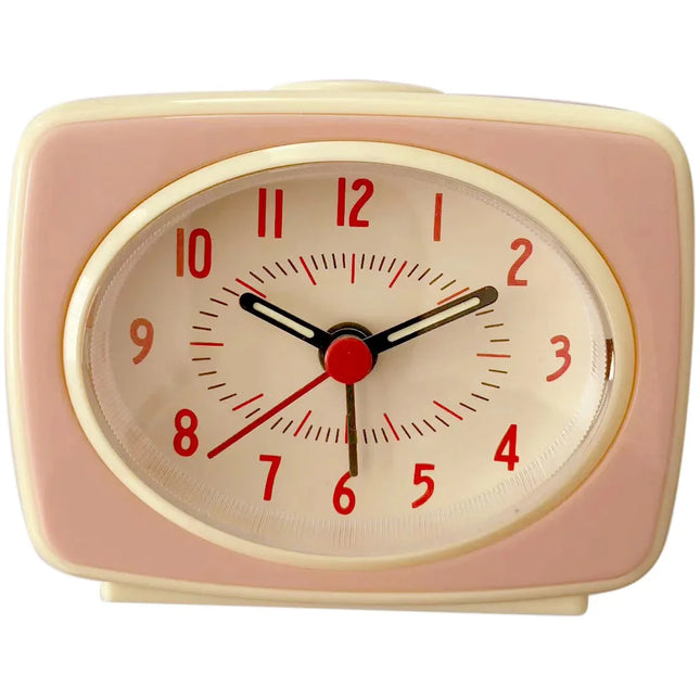 Pieni retro-tyylinen design-herätyskello