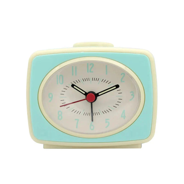 Pieni retro-tyylinen design-herätyskello