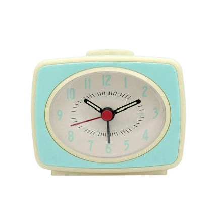 Pieni retro-tyylinen design-herätyskello