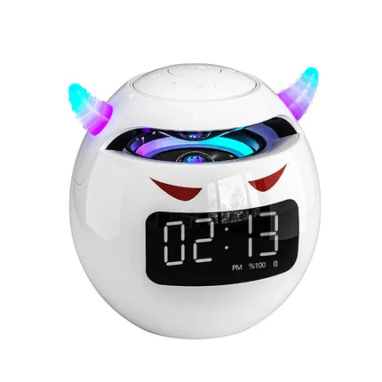 Herätyskello hauskalla Bluetooth-kaiuttimella