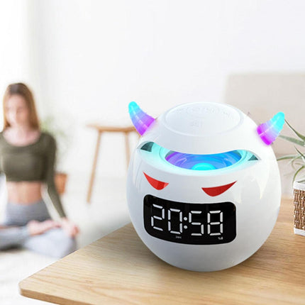 Herätyskello hauskalla Bluetooth-kaiuttimella