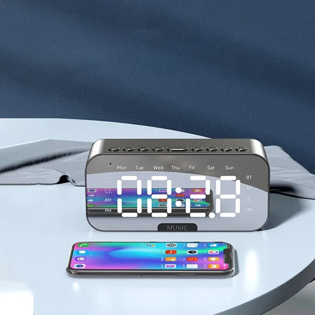 Äly-radioherätyskello Bluetooth-kaiuttimella nuorelle