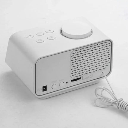 FM-kelloradio kahdella USB-latausportilla