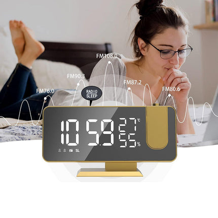 Tyylikäs digitaalinen projektoriherätyskello