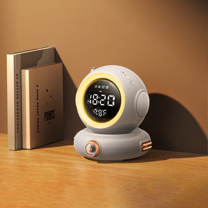 Sarastusvalo herätyskello nuorelle astronautti-designilla