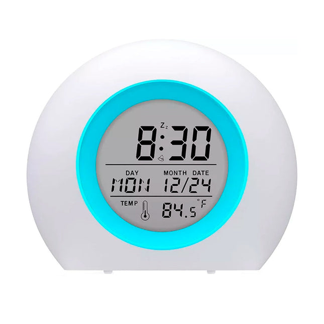 Moderni digitaalinen herätyskello nuorelle