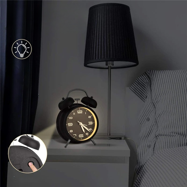 Perinteinen tuplakello-herätyskello