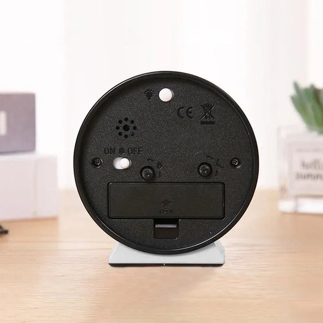 Äänetön analoginen herätyskello makuuhuoneeseen