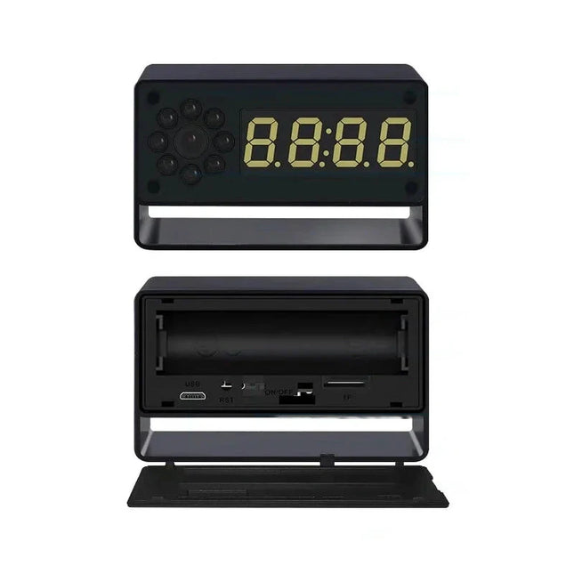 Full HD piilokameralla varustettu herätyskello