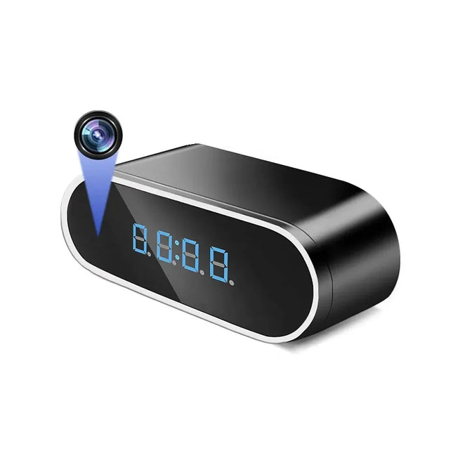 Pieni herätyskello HD-piilokameralla