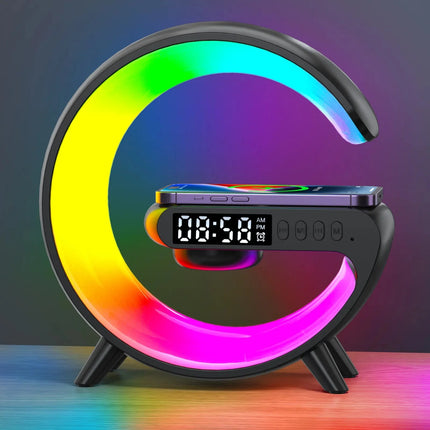 Monitoiminen RGB-valaisin herätyskellolla
