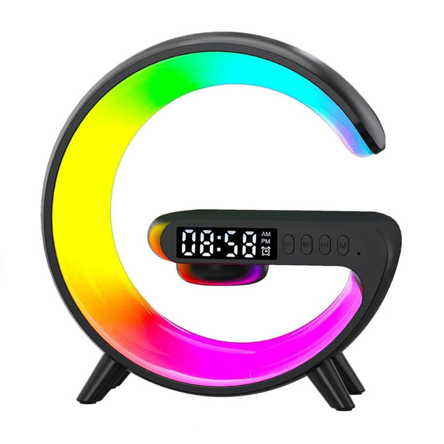 Monitoiminen RGB-valaisin herätyskellolla
