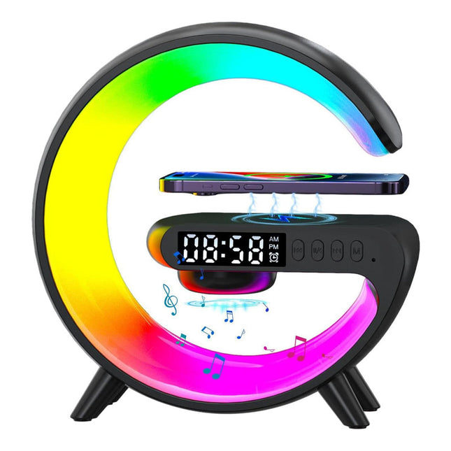 Monitoiminen RGB-valaisin herätyskellolla