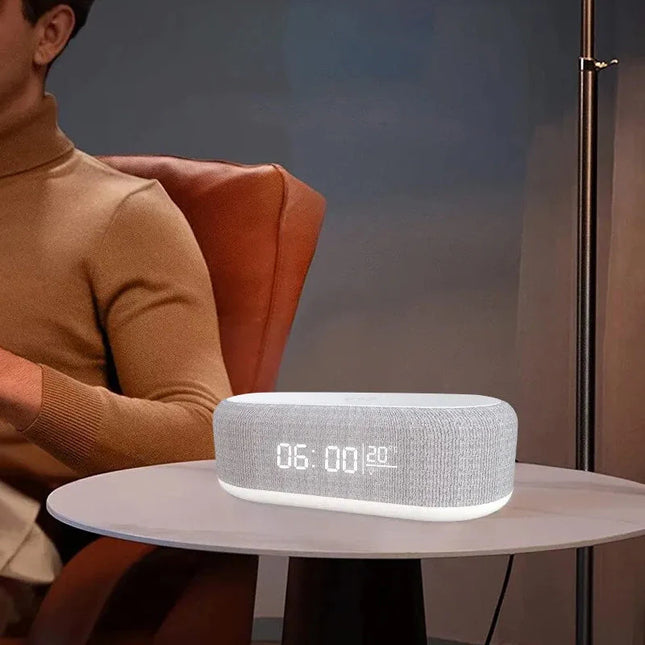 Kankainen älyherätyskello langattomalla latauksella