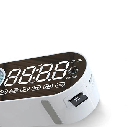 Digitaalinen herätyskello Bluetoothilla ja radiolla