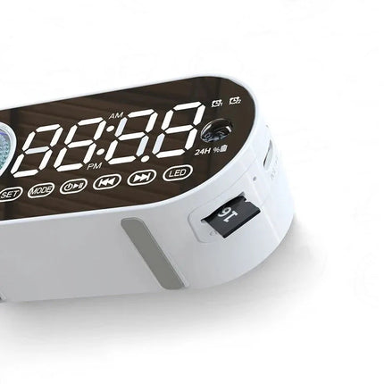 Digitaalinen herätyskello Bluetoothilla ja radiolla