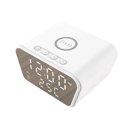 Herätyskello langattomalla laturilla puhelimelle