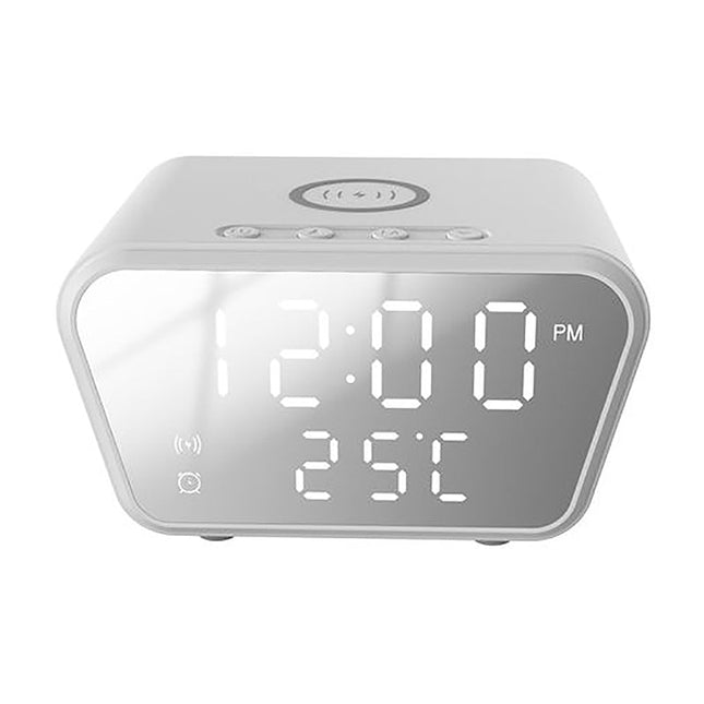 Herätyskello langattomalla laturilla puhelimelle