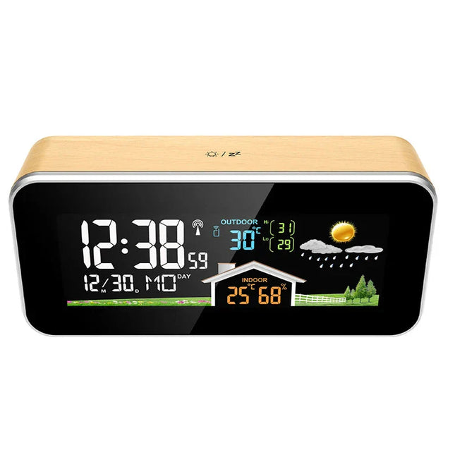 Älykäs herätyskello sääasemalla