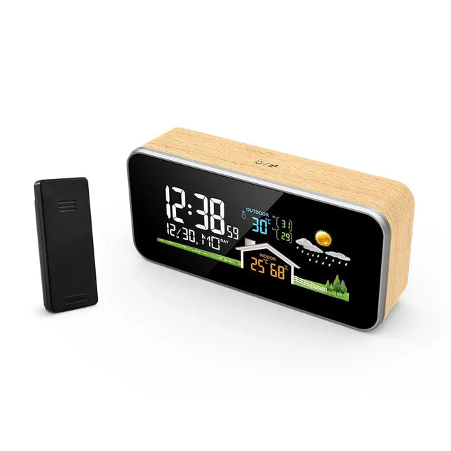 Älykäs herätyskello sääasemalla
