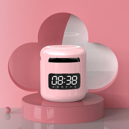 Ainutlaatuinen mini herätyskello Bluetoothilla