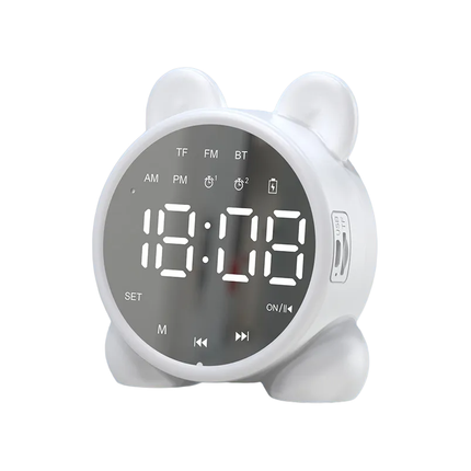 Söpö nallen muotoinen älyherätyskello