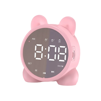 Söpö nallen muotoinen älyherätyskello