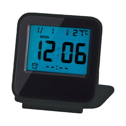 Kokoontaitettava digitaalinen matkaherätyskello