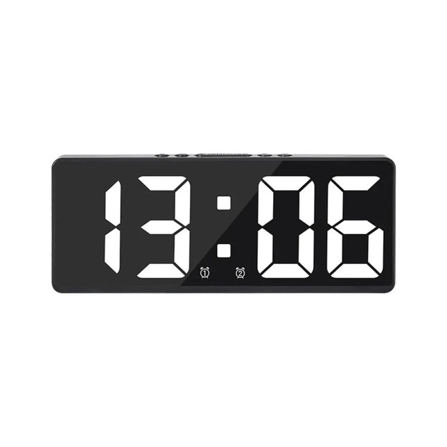 Moderni LED-herätyskello suurilla numeroilla