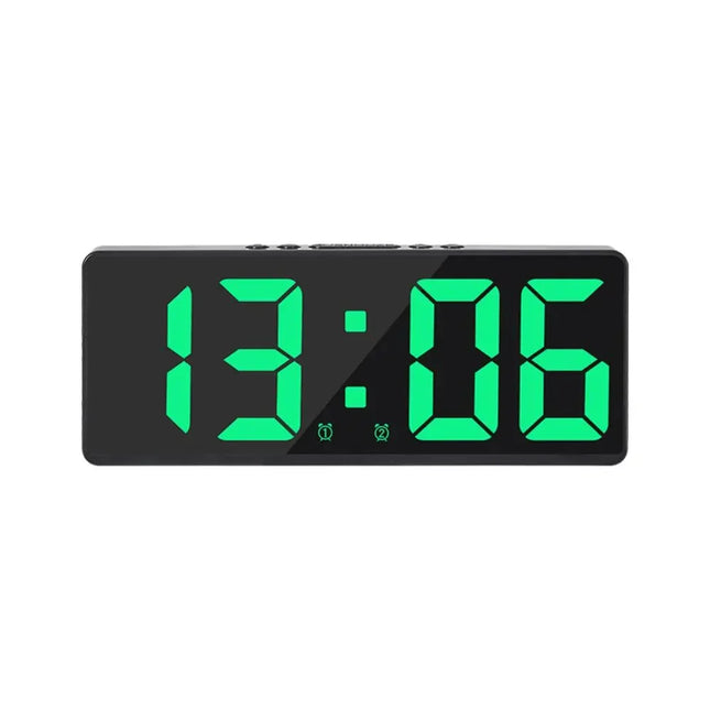 Moderni LED-herätyskello suurilla numeroilla