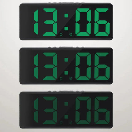 Moderni LED-herätyskello suurilla numeroilla