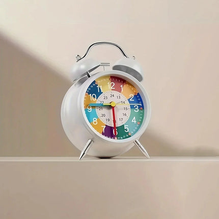 Värikäs opettavainen herätyskello lapsille