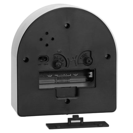 Vaaleanpunainen pupu herätyskello kellon opetteluun