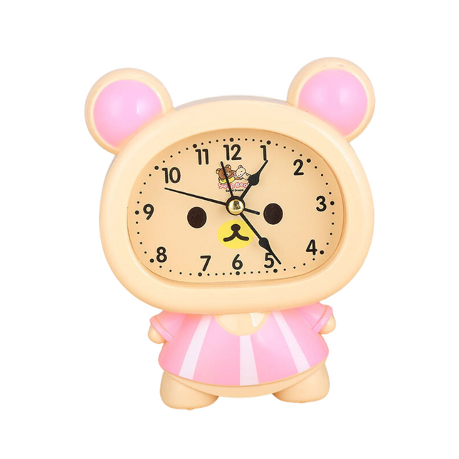 Söpö nalle-herätyskello lastenhuoneeseen
