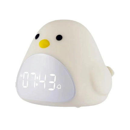 Lapsen päivä-yö herätyskello yövalolla