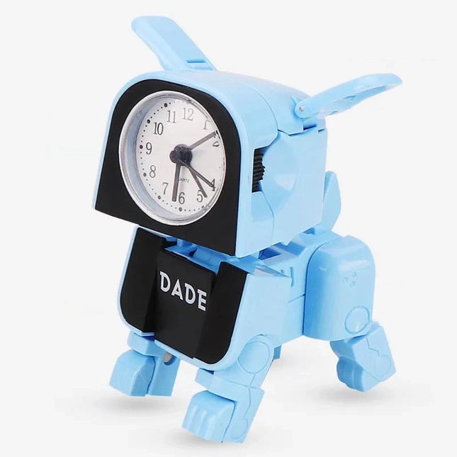 Leikkisä robottikoira herätyskello lapsille