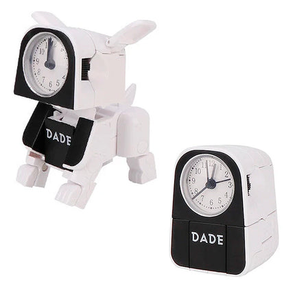 Leikkisä robottikoira herätyskello lapsille