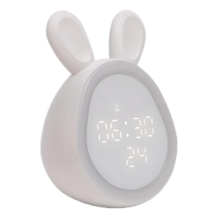 Lasten herätyskello valolla ja pupunkorvilla