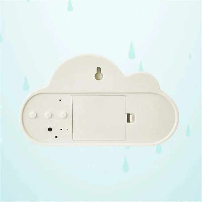 Pilven muotoinen digitaalinen herätyskello lapselle