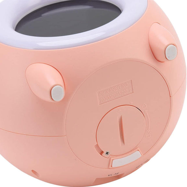 Lasten yövalo herätyskello kissan korvilla