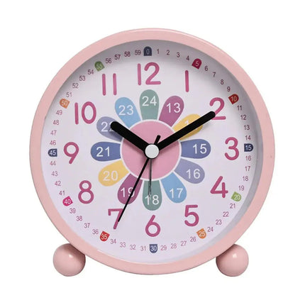 Opetuskellotaulu herätyskello 7-vuotiaalle tytölle