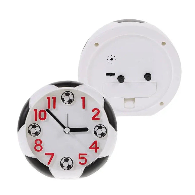 Jalkapallo herätyskello lapselle analogisella näytöllä