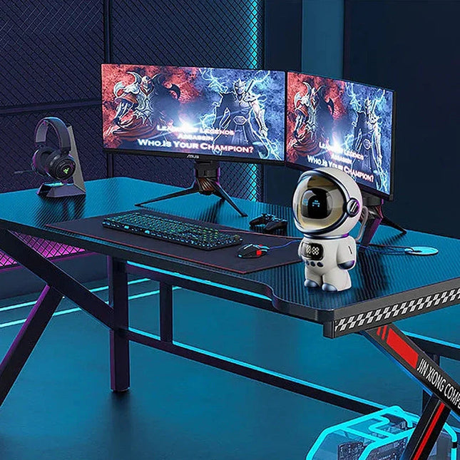 Astronautti digitaalinen herätyskello teinipojalle